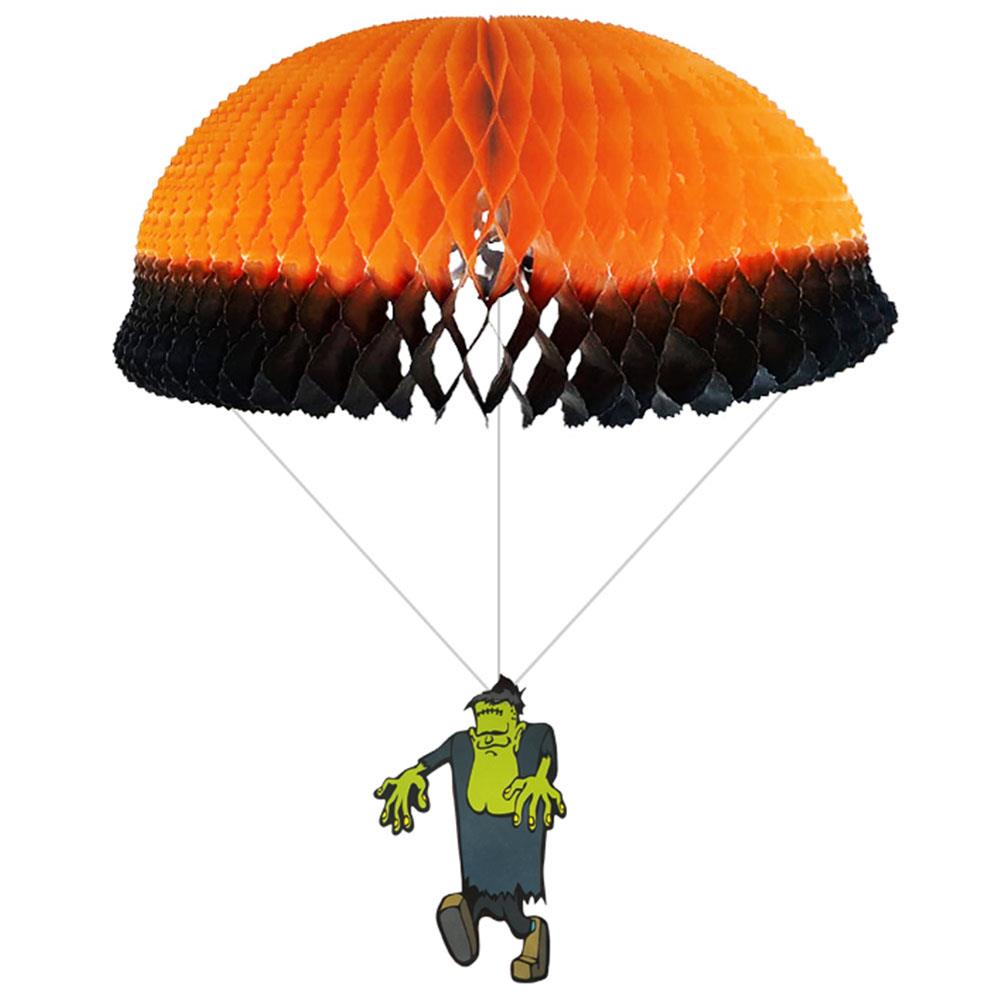 Halloween Yeşil Adam Figürlü Paraşüt Süs