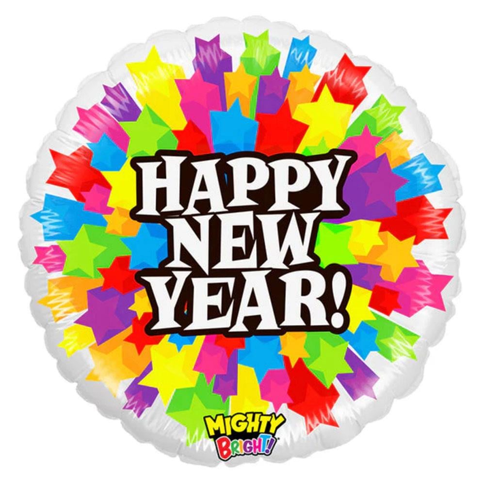 Happy New Year Grabo Folyo Balon 53 cm
