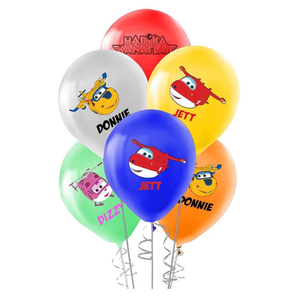 Harika Kanatlar Lisanslı Lateks Balon 10'lu