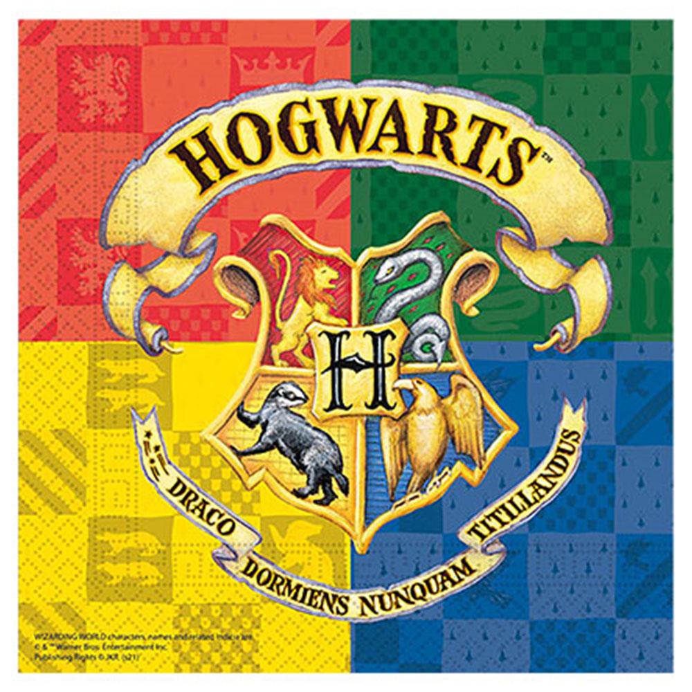 Harry Potter Hogwarts Kağıt Peçete 33x33 cm 20'li