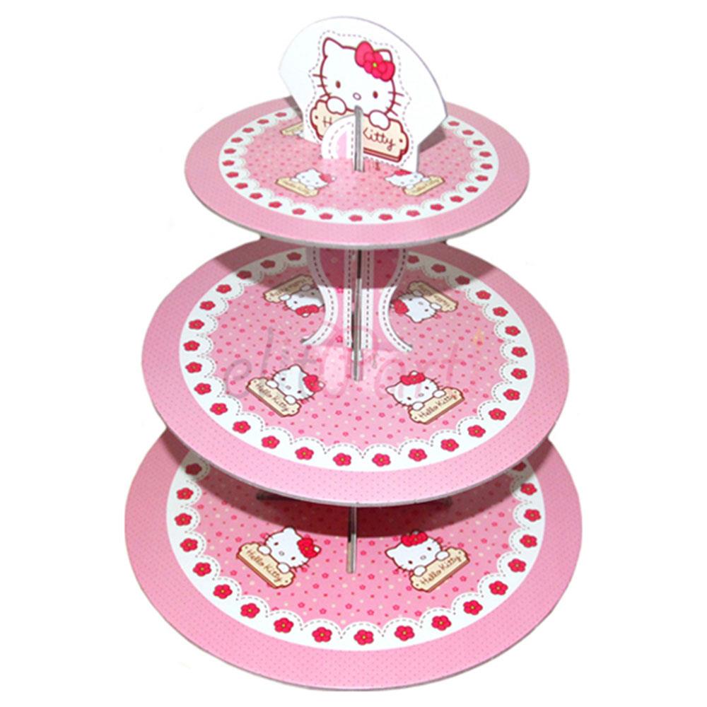 Hello Kitty Lisanslı Cupcake Standı