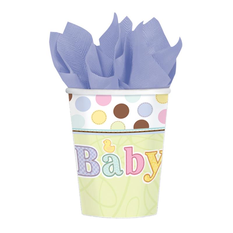 Hoş Geldin Bebek Karton Bardak 8'li