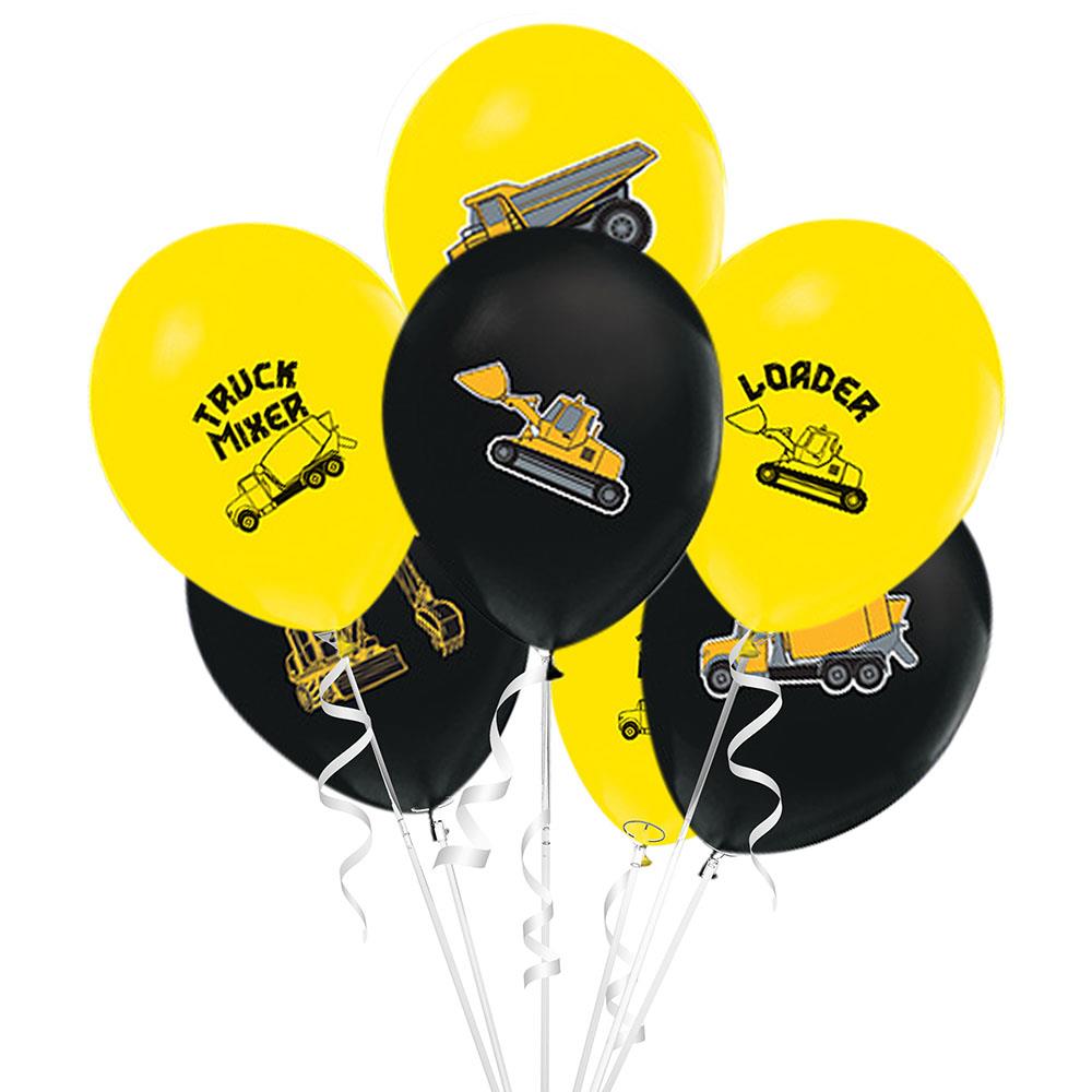 İnşaat Baskılı Lateks Balon 10'lu