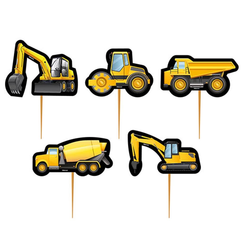 İnşaat Temalı Lisanslı Kürdan 10'lu