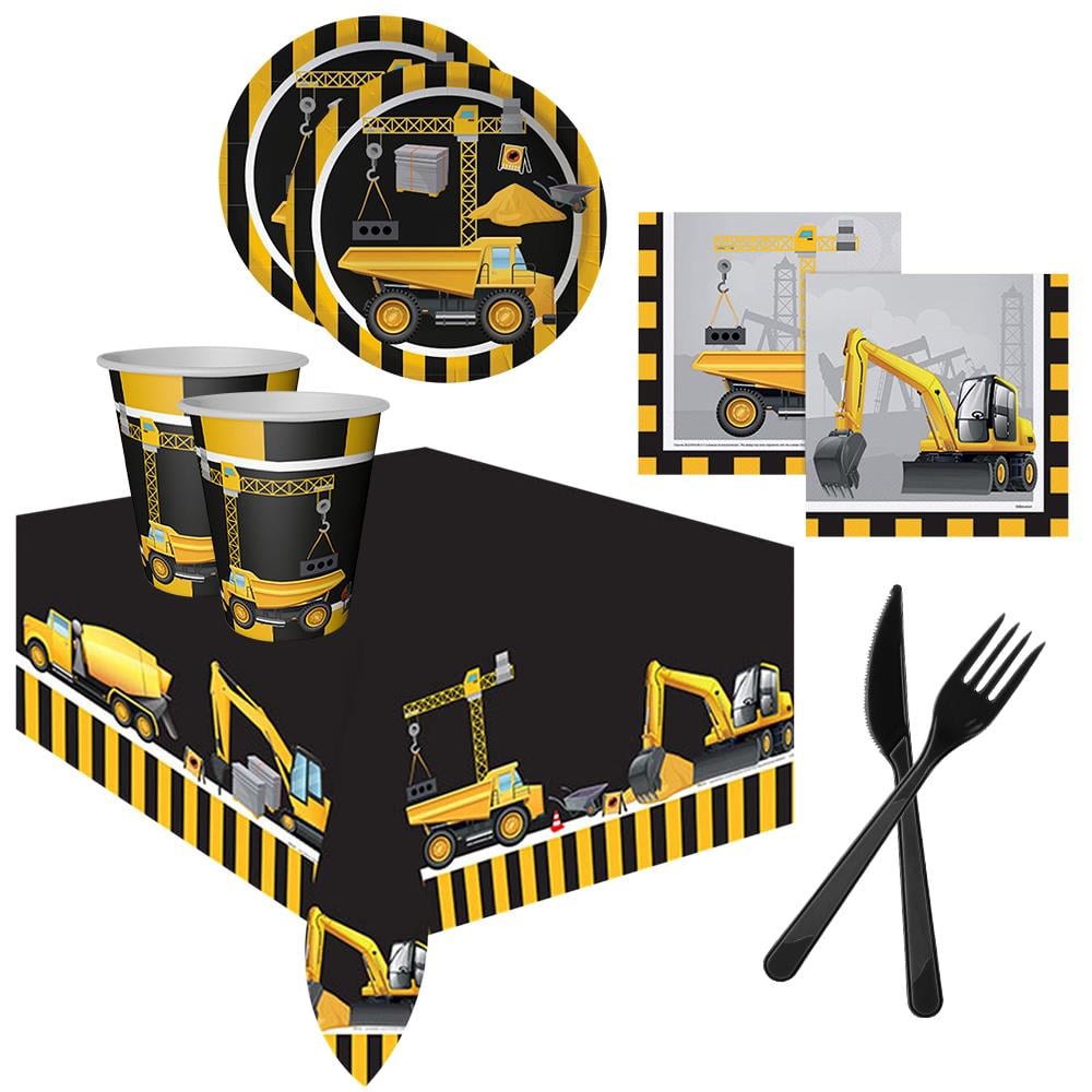 İnşaat Temalı Parti Seti 8 Kişilik