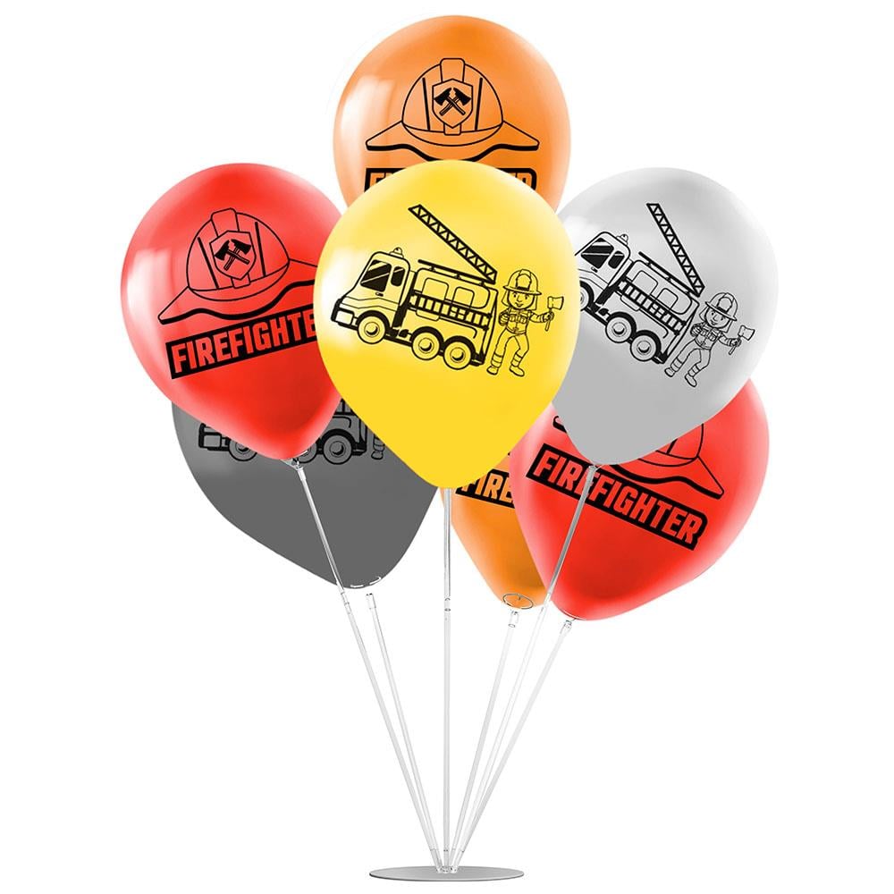 İtfaiyeciler Temalı Balon Stand Set 7'li