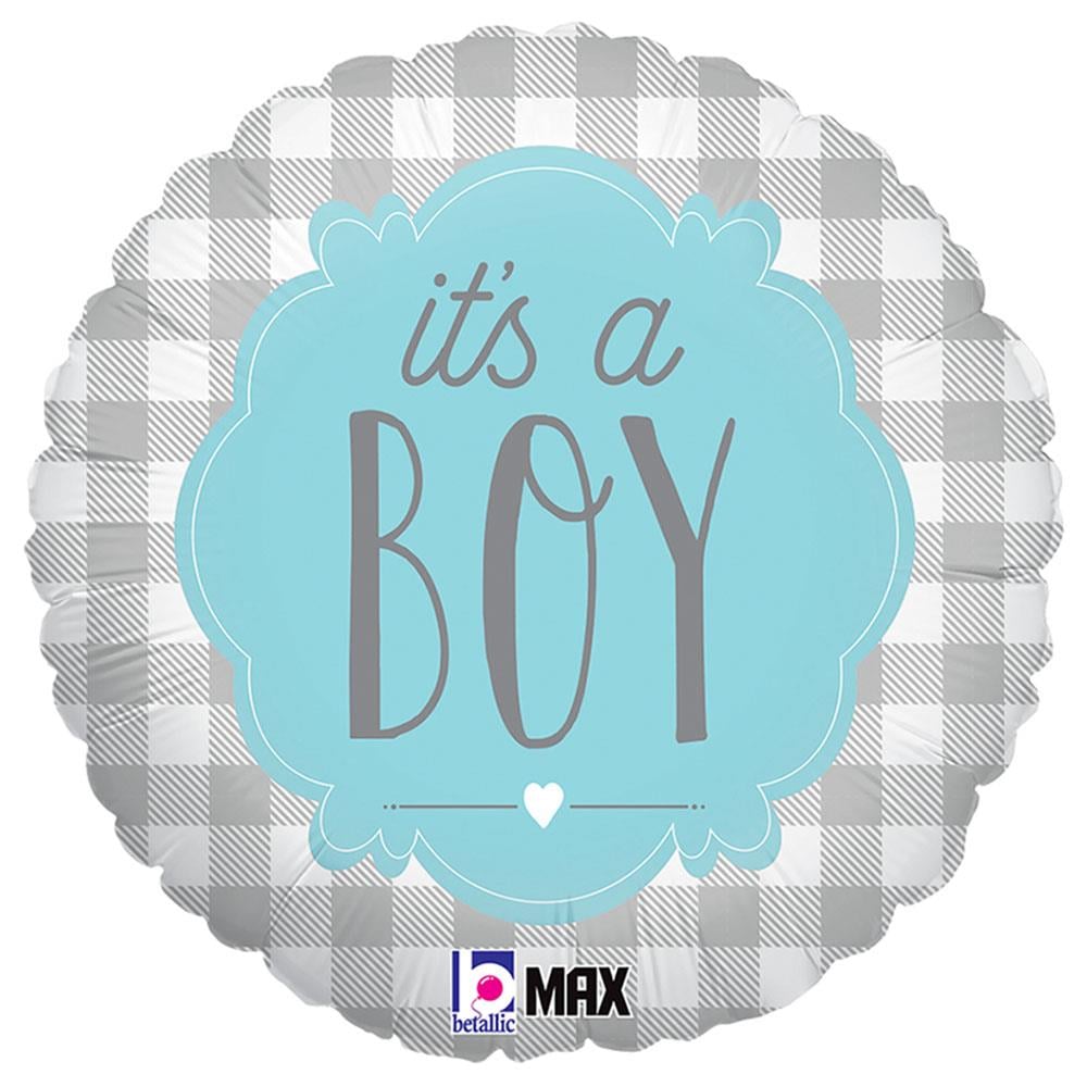 İt's a Boy Grabo Folyo Balon 46 cm