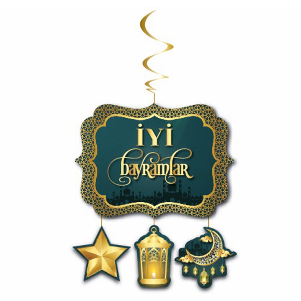 İyi Bayramlar Temalı Tavan Süs