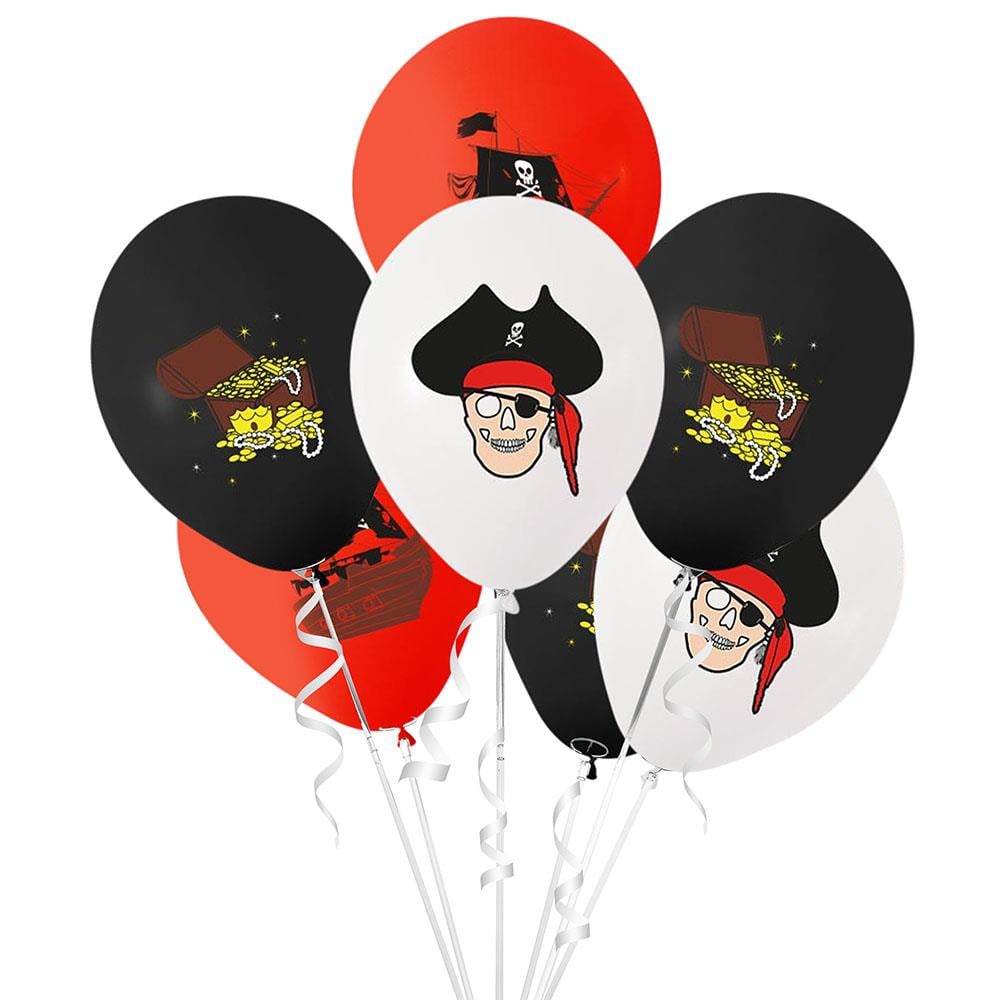 Korsan Baskılı Lateks Balon 10'lu