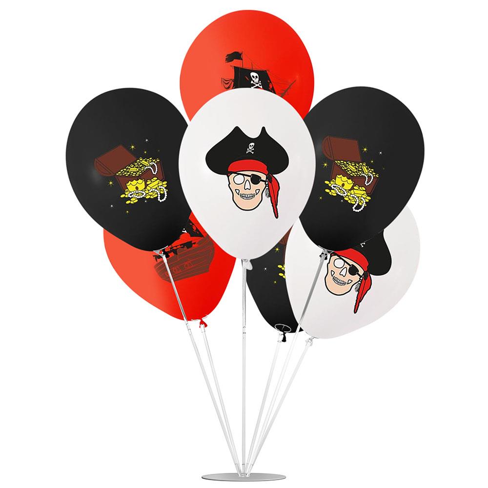 Korsan Temalı Balon Stand Set 7'li