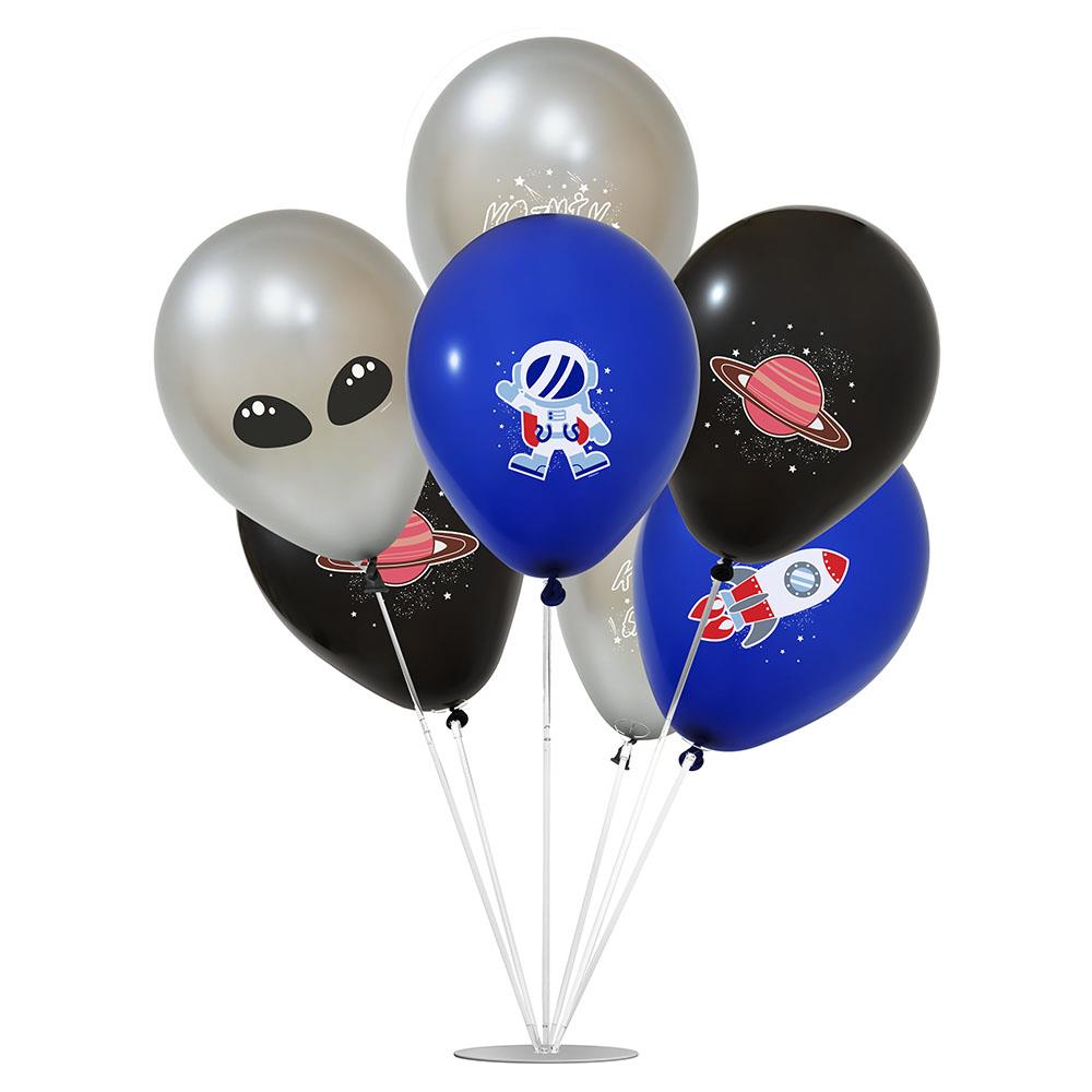 Kozmik Galaksi Temalı Balon Stand Set 7'li