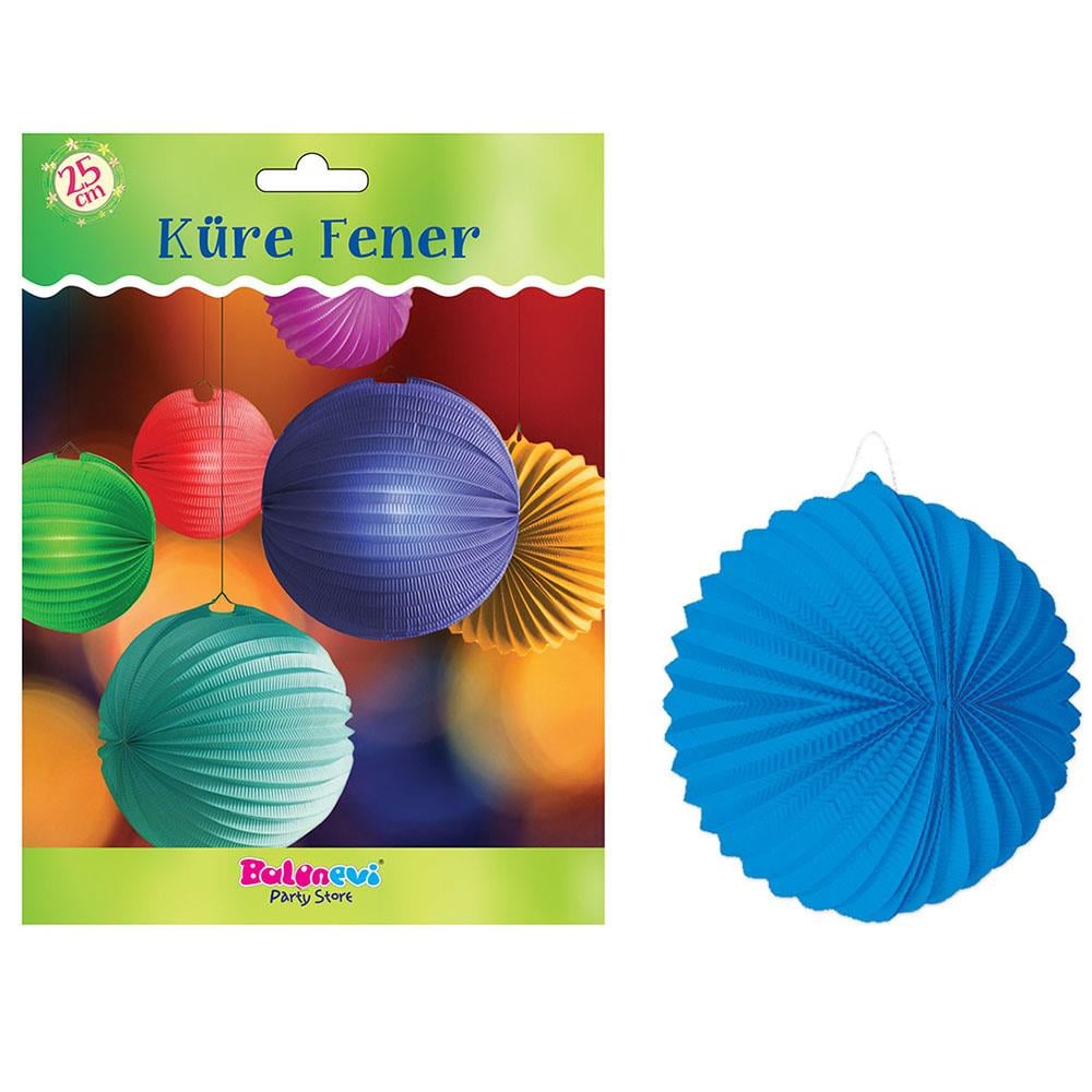 Küre Fener Mavi 25 cm