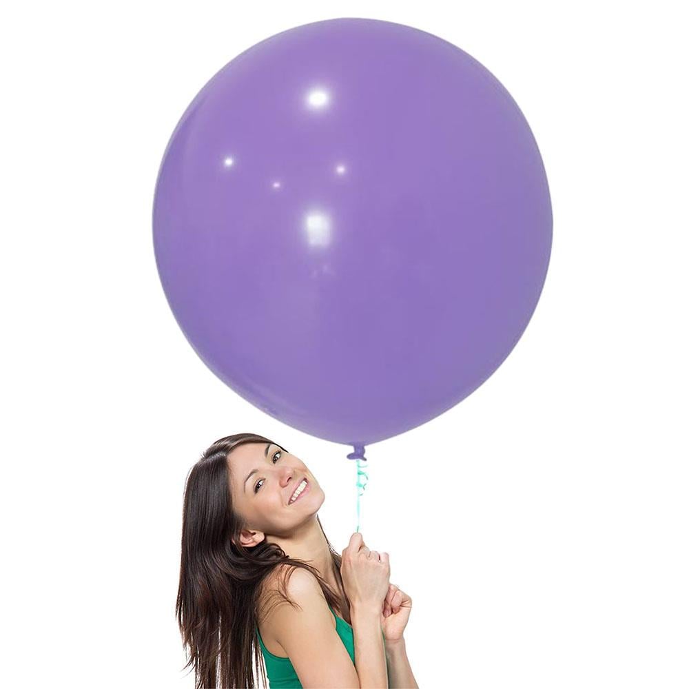 Lila Jumbo Lateks Balon 60 cm