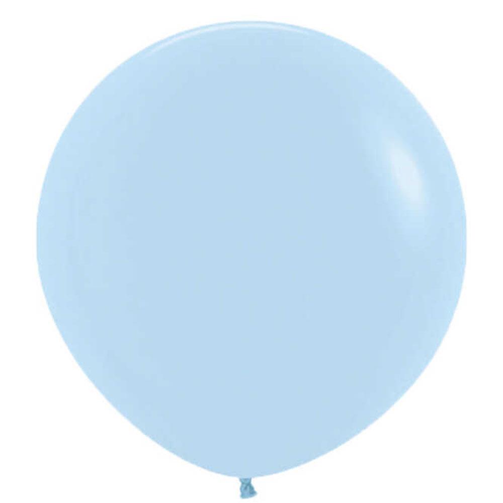 Mavi Makaron Lateks Balon 45 cm