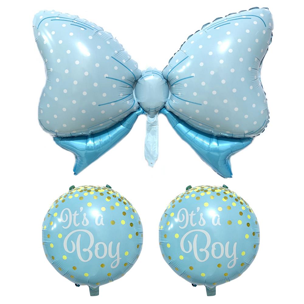 Mavi Papyon Folyo Balon Set 3'lü