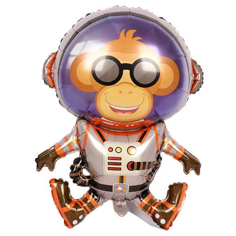 Maymun Astronot Folyo Balon 95 cm