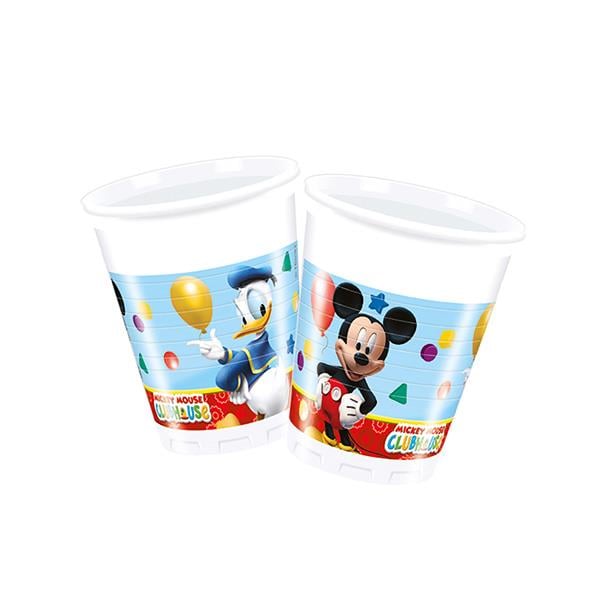 Mickey Playful Plastik Bardak 200cc 8'li