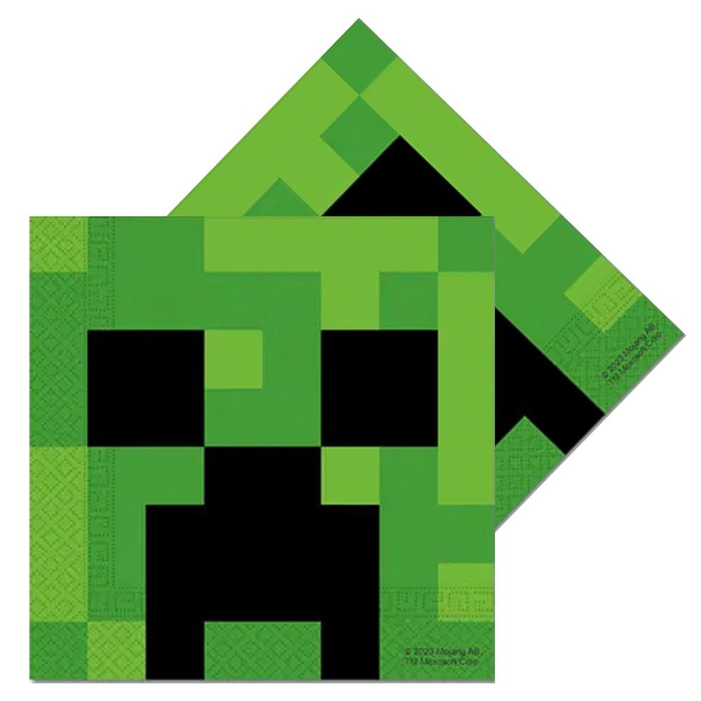 Minecraft Kağıt Peçete 33x33 cm 20'li