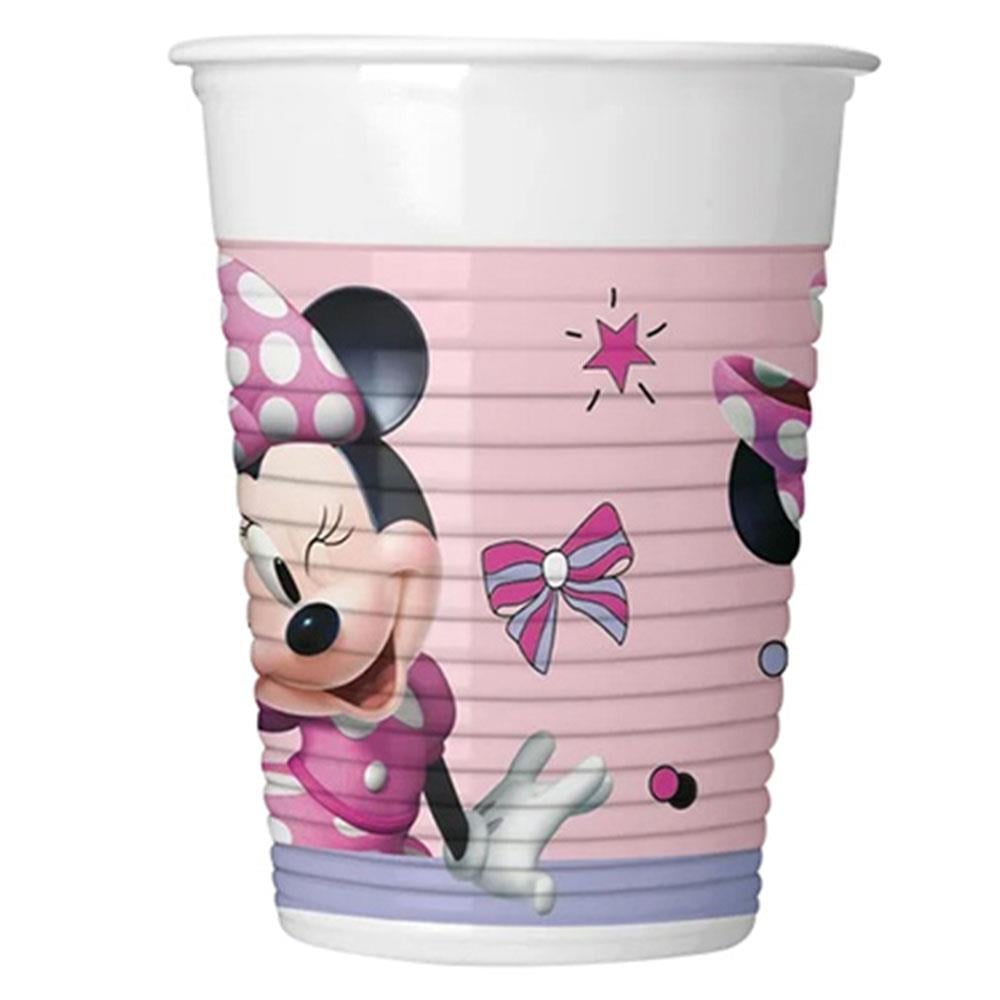 Minnie Junior Plastik Bardak 200cc 8'li