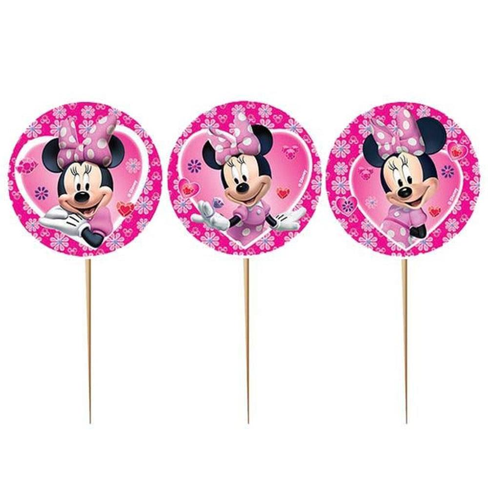 Minnie Mutlu Arkadaşlar Lisanslı Kürdan 6'lı