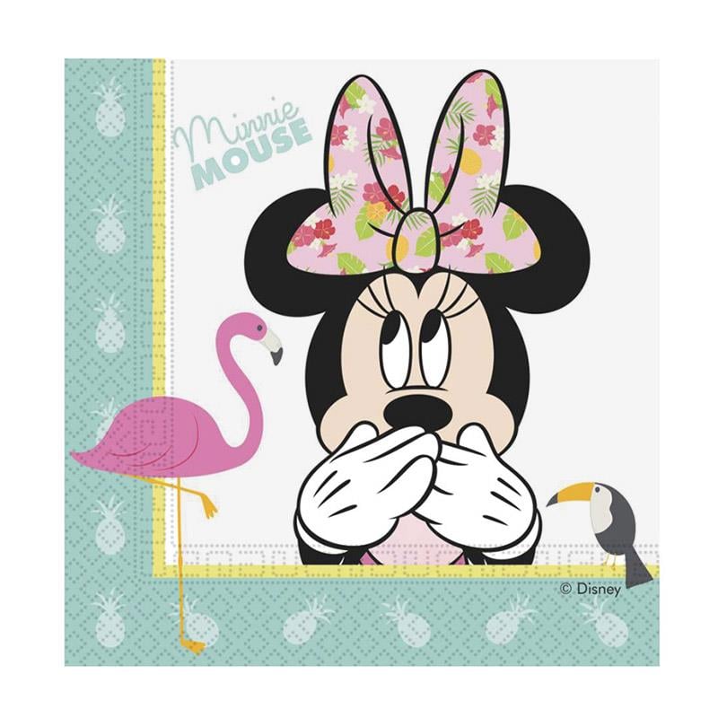 Minnie Tropical Kağıt Peçete 33x33 cm 20'li