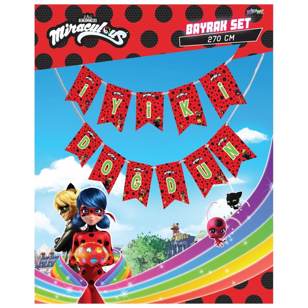 Miraculous Super Heroez İyi ki Doğdun Harf Afiş