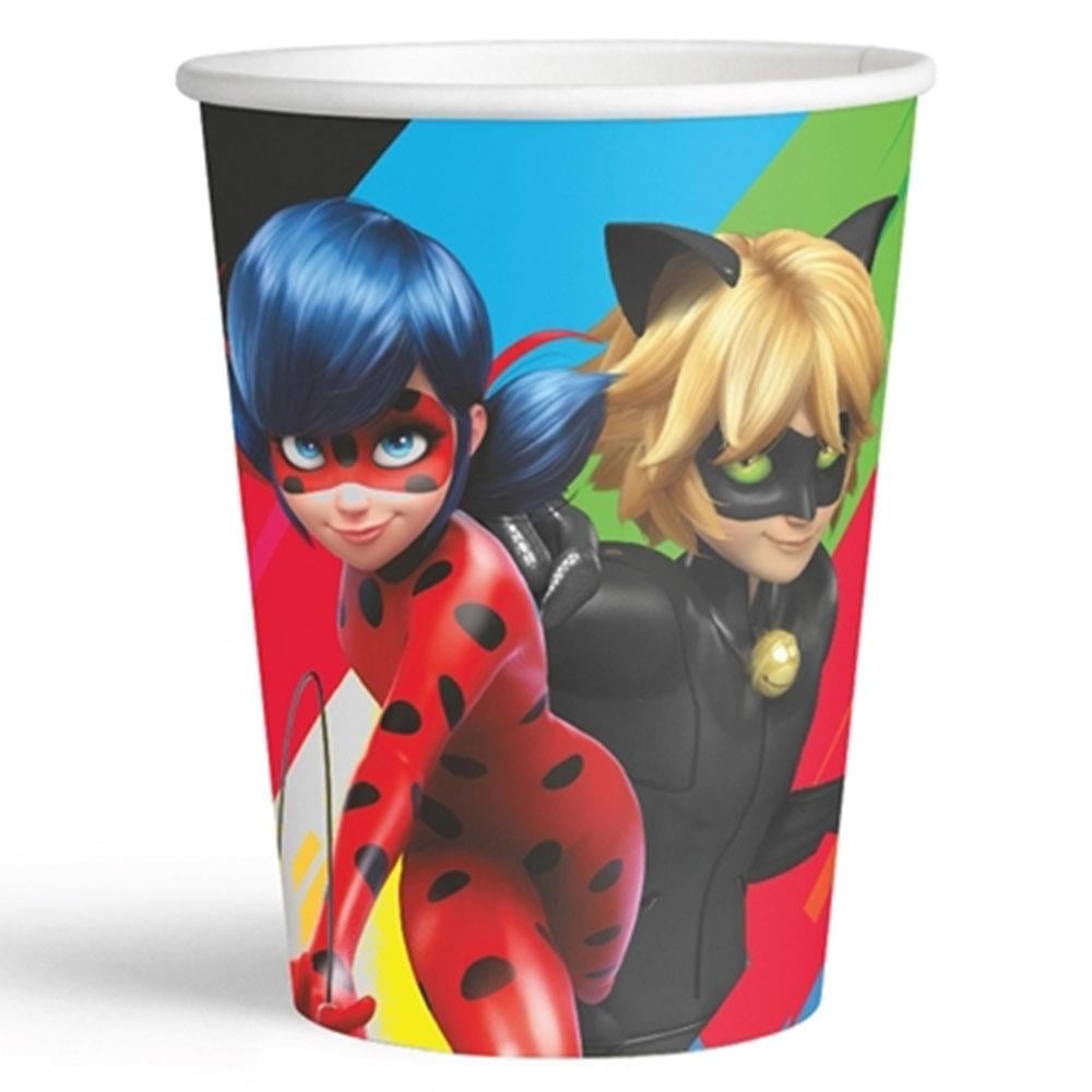 Miraculous Super Heroez Karton Bardak 8'li