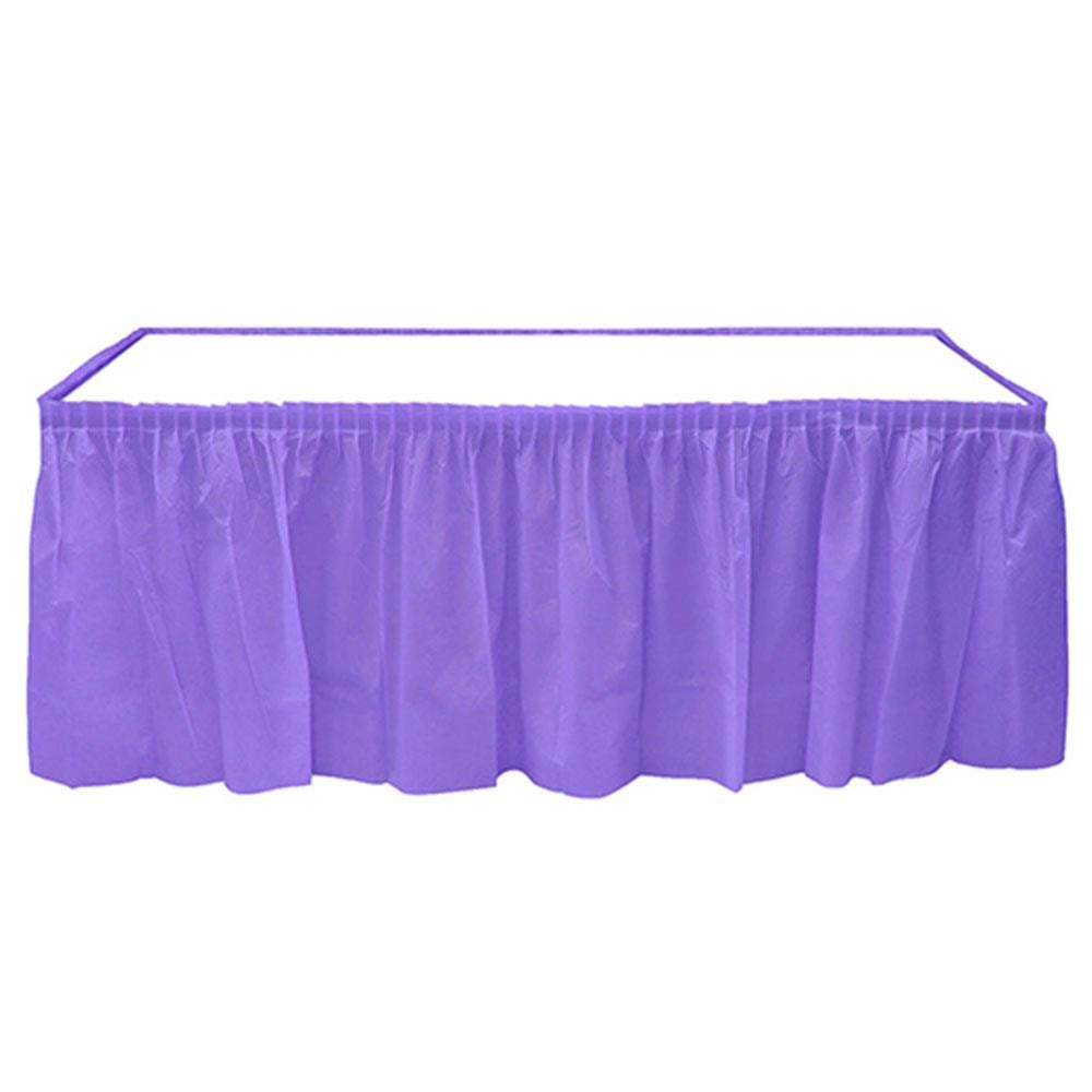 Mor Plastik Masa Eteği 75x426 cm