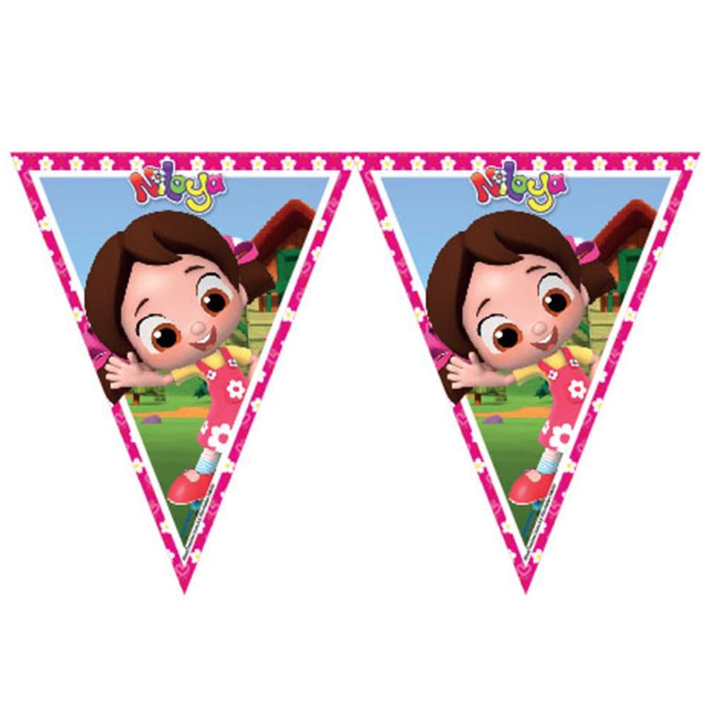 Niloya Lisanslı Üçgen Bayrak Afiş