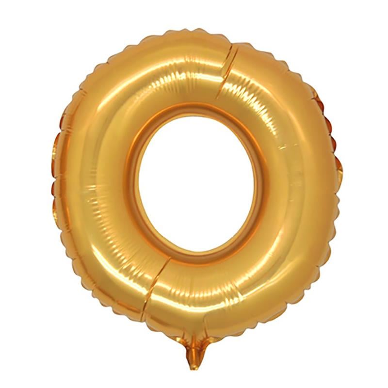 O Harf Altın Folyo Balon 100 cm