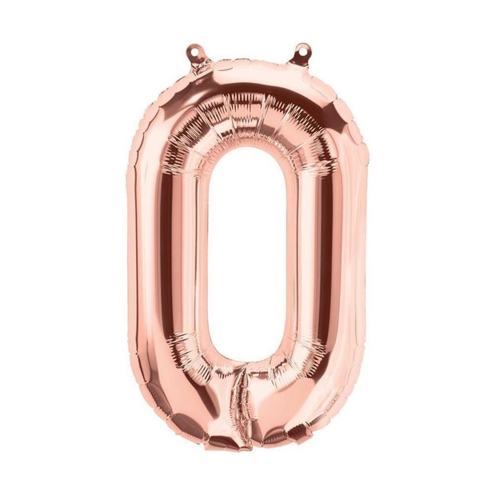 O Harf Rose Gold Folyo Balon 40 cm