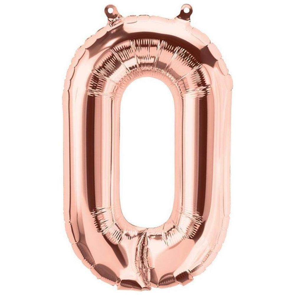 O Harf Rose Gold Folyo Balon 70 cm