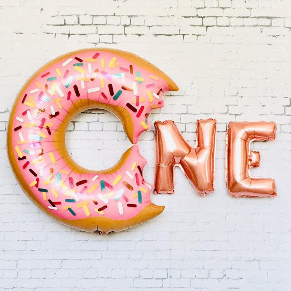 One Donut Folyo Balon Set 3'lü