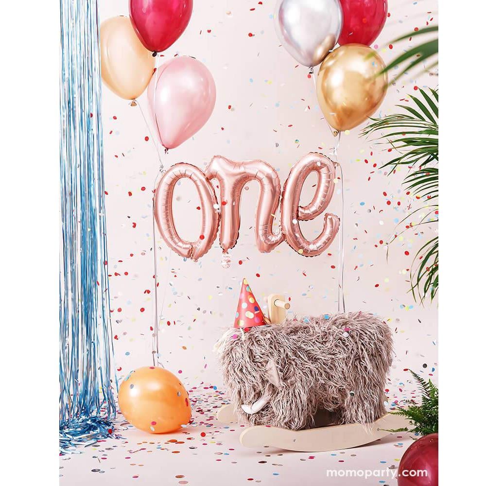 One Rose Gold Folyo Balon 107x50 cm