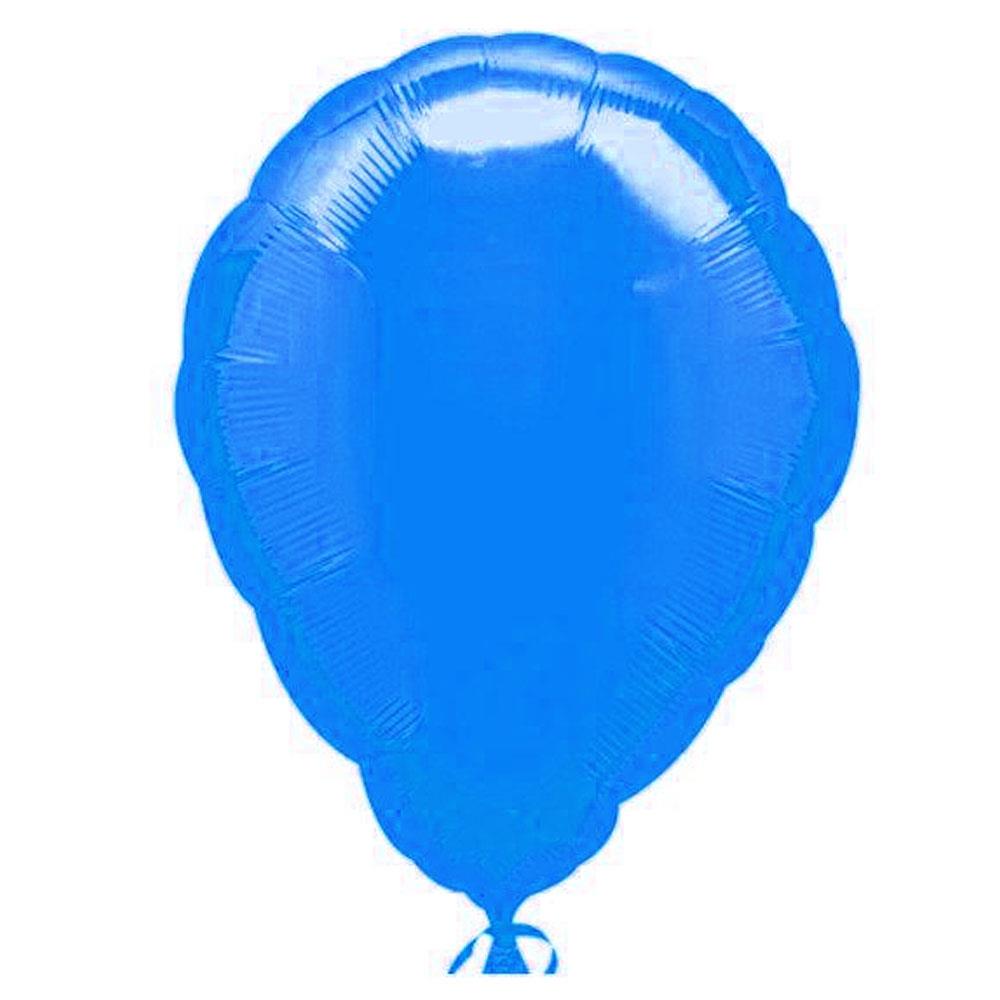 Oval Folyo Balon Mavi 60 cm