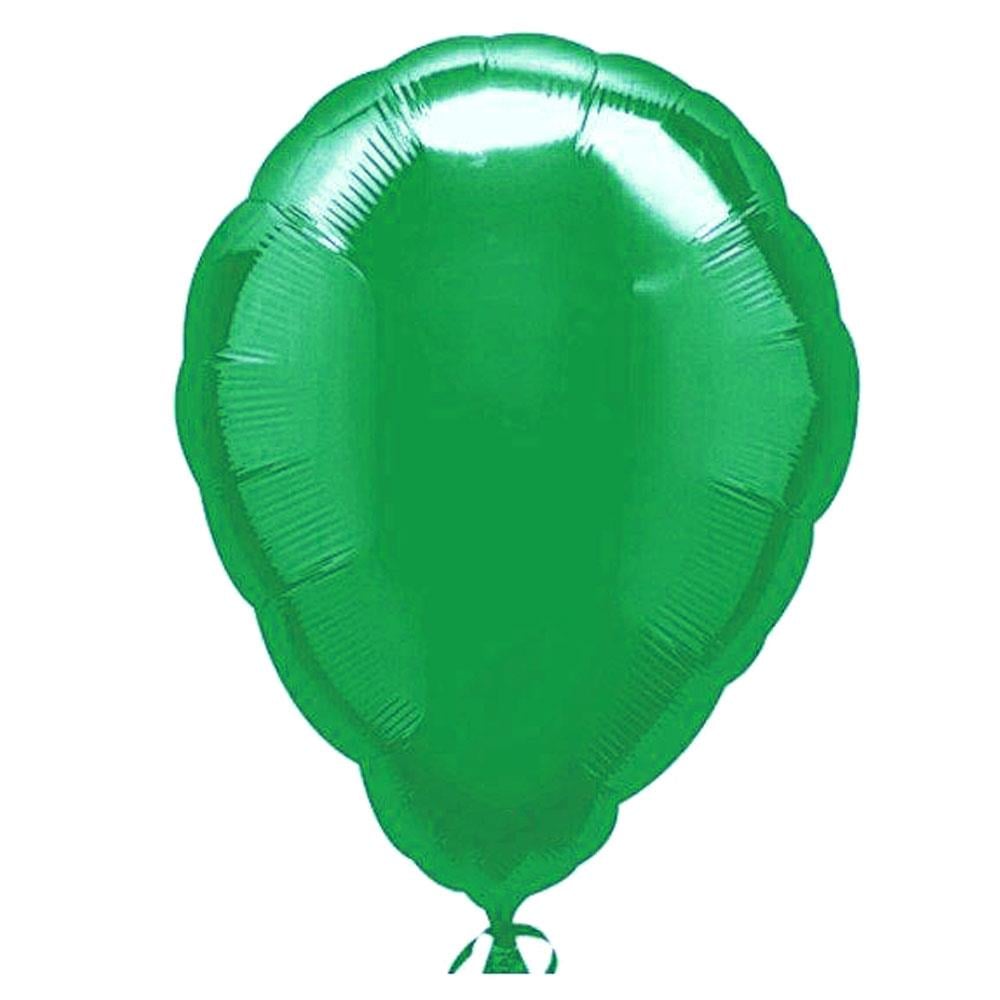 Oval Folyo Balon Yeşil 60 cm