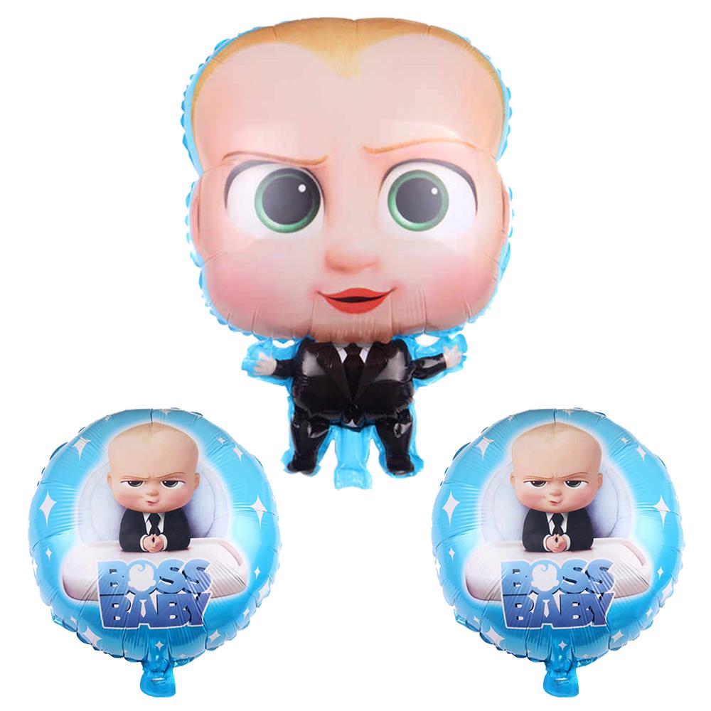 Patron Bebek Folyo Balon Set 3'lü