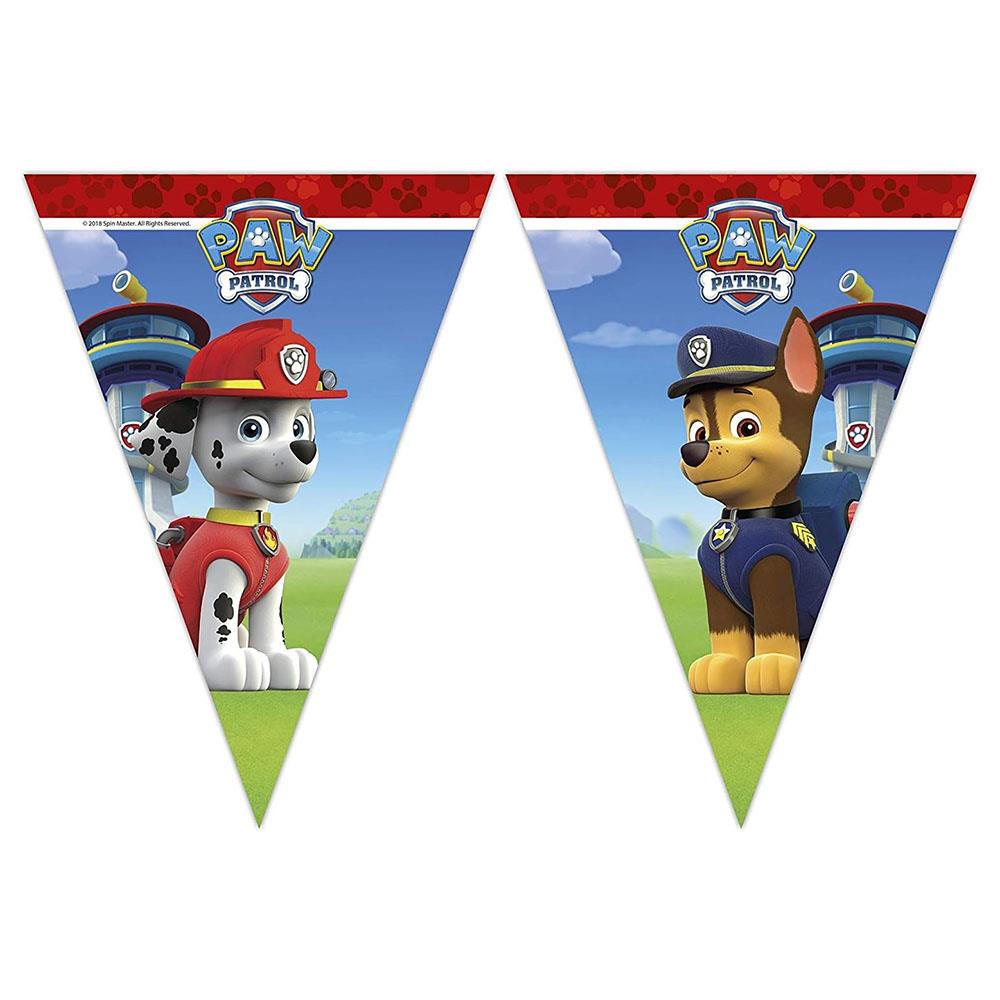 Paw Patrol Lisanslı Üçgen Bayrak Afiş