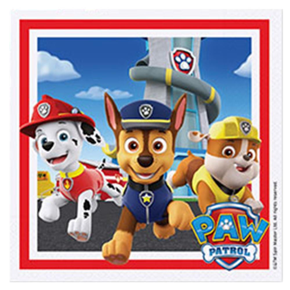 Paw Patrol Refresh Kağıt Peçete 33x33 cm 16'lı