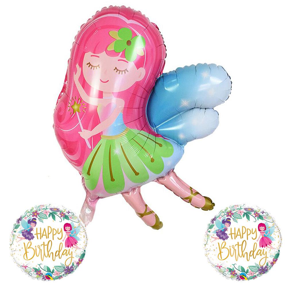 Peri Kızı Folyo Balon Set 3'lü