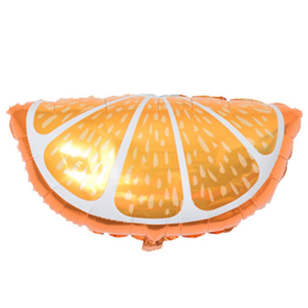 Portakal Dilim Folyo Balon 49x65 cm