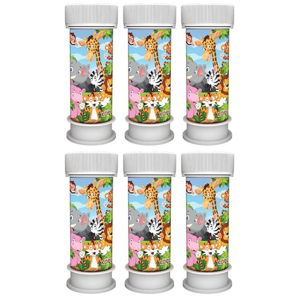 Safari Lisanslı Köpük Set 6'lı