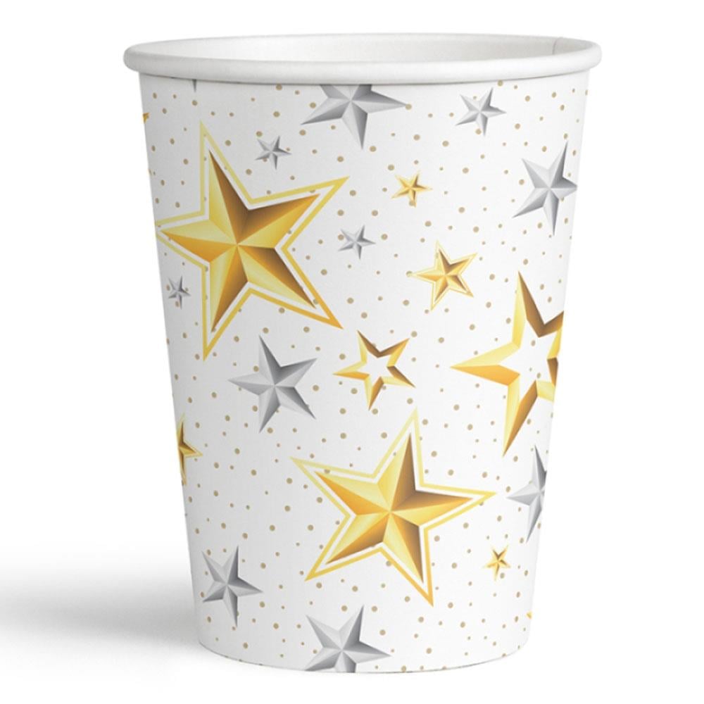 Samanyolu Beyaz Karton Bardak 8'li