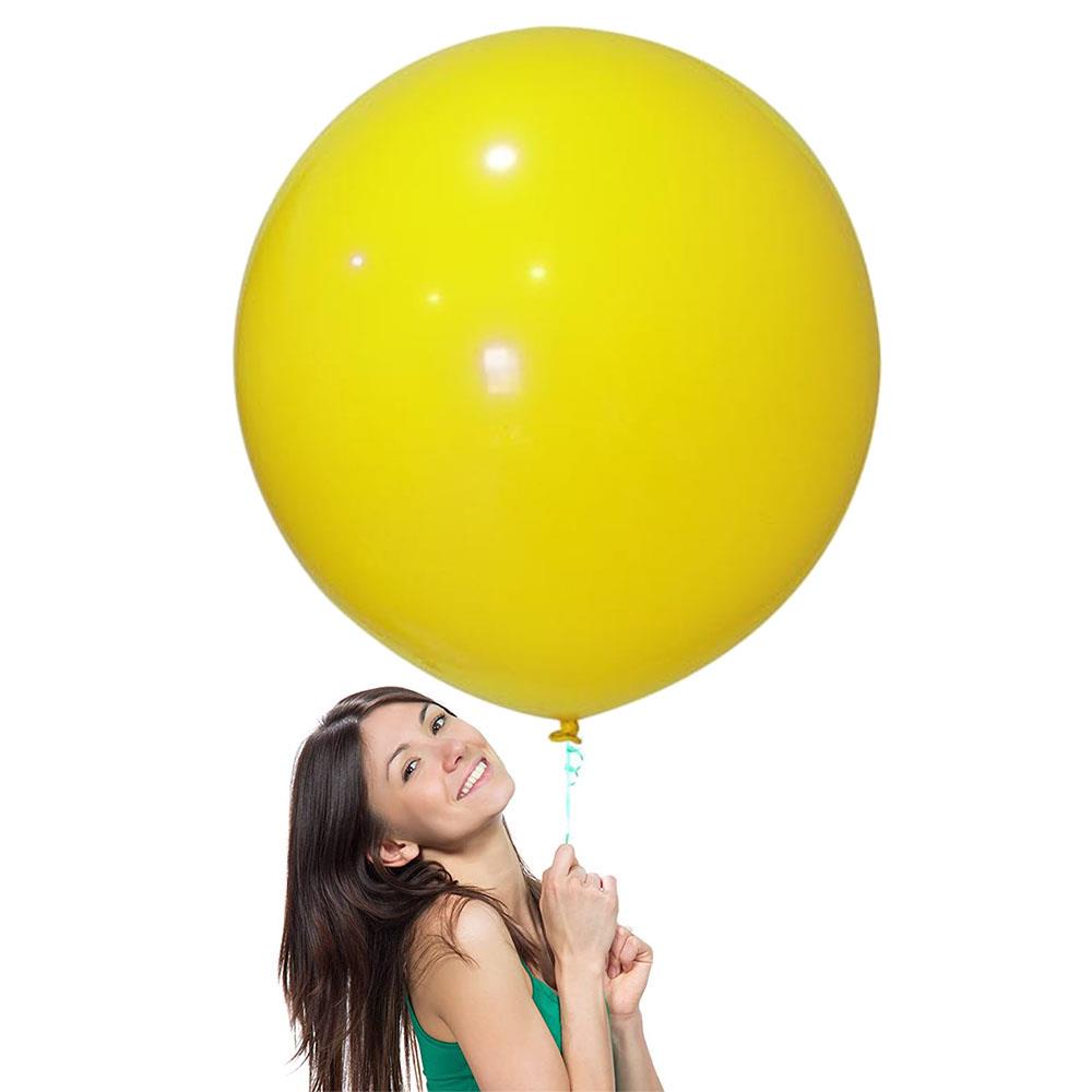 Sarı Jumbo Lateks Balon 60 cm