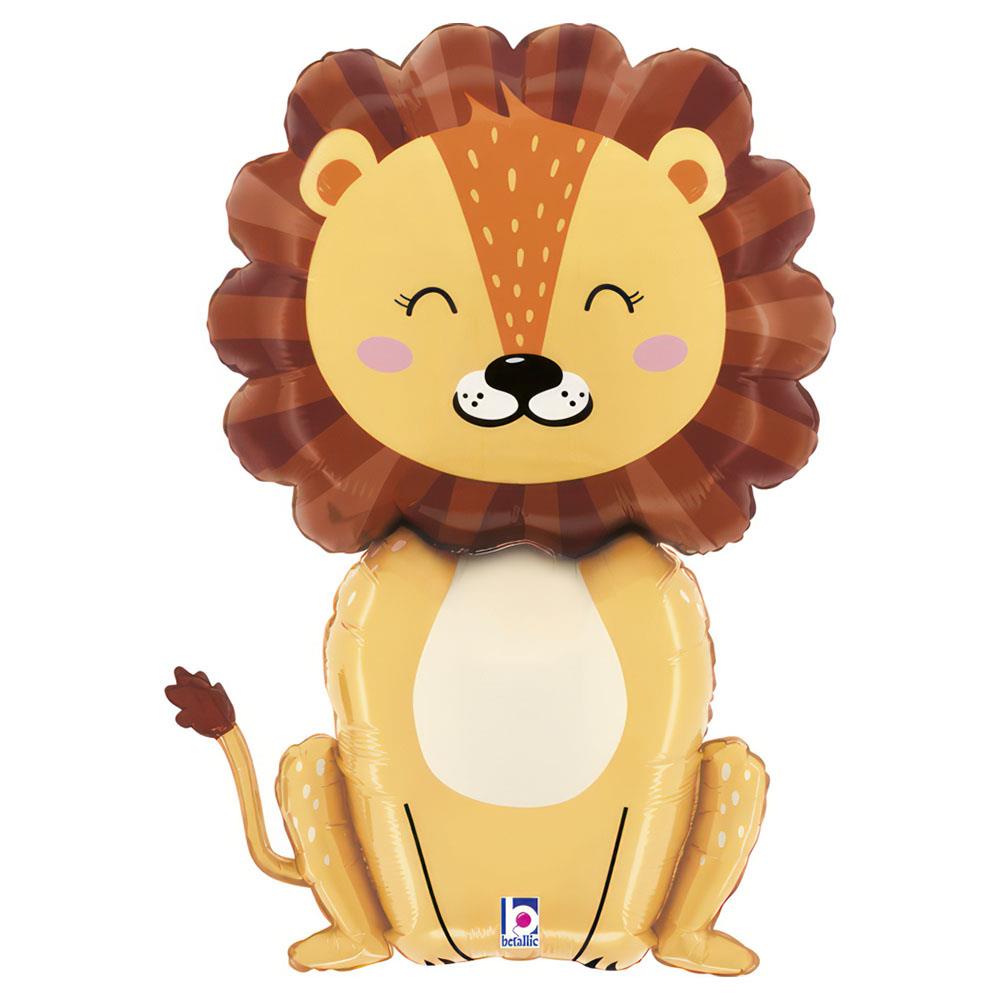 Sevimli Aslan Folyo Balon 101x70 cm