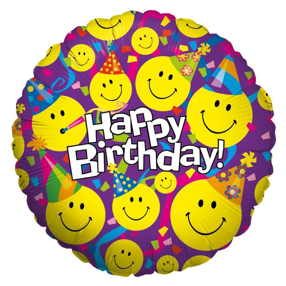 Smiley Party Grabo Folyo Balon 46 cm