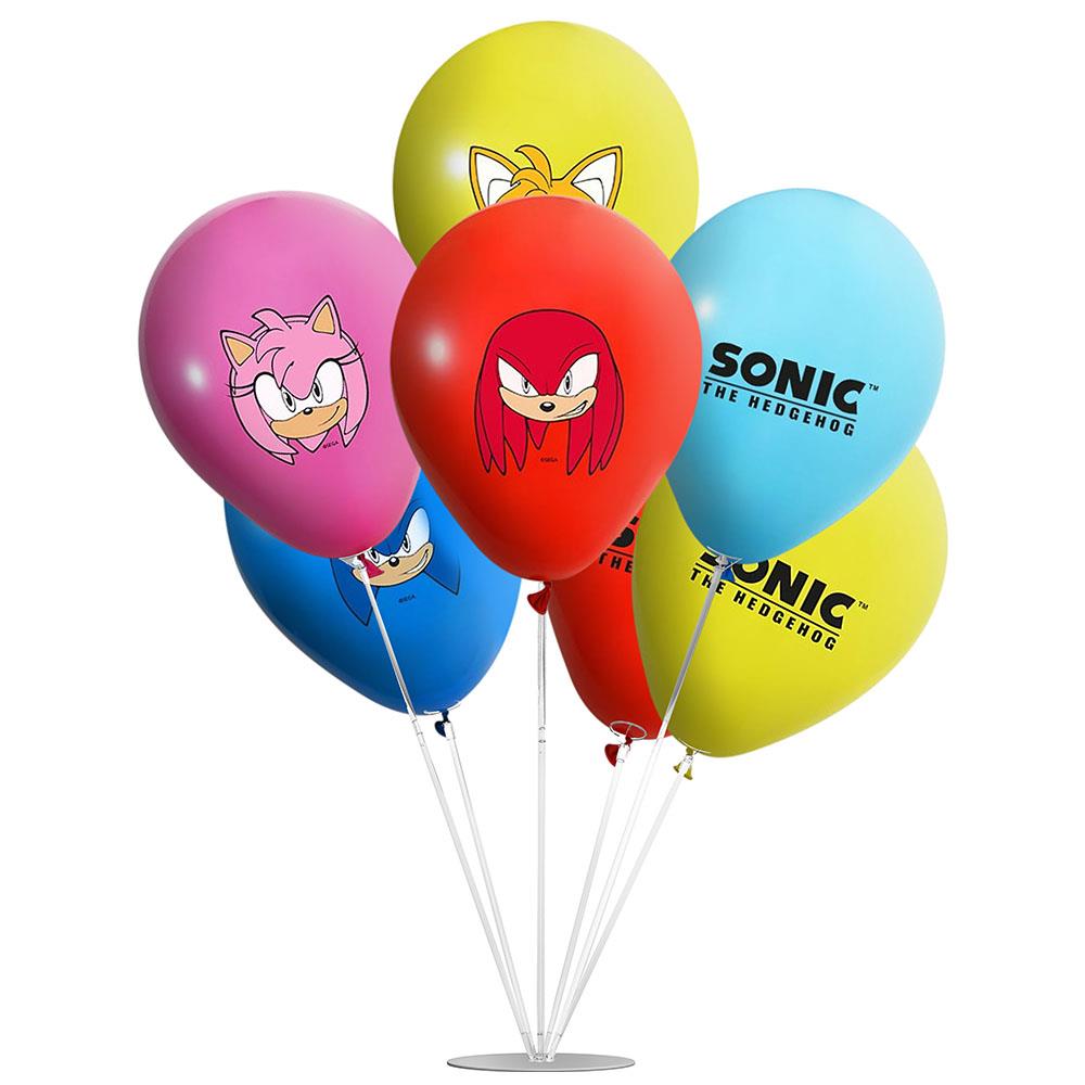 Sonic Balonlu Stand Set 7'li