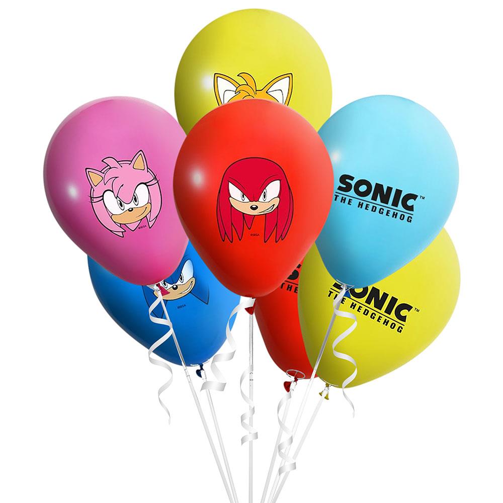 Sonic Lisanslı Lateks Balon 10'lu
