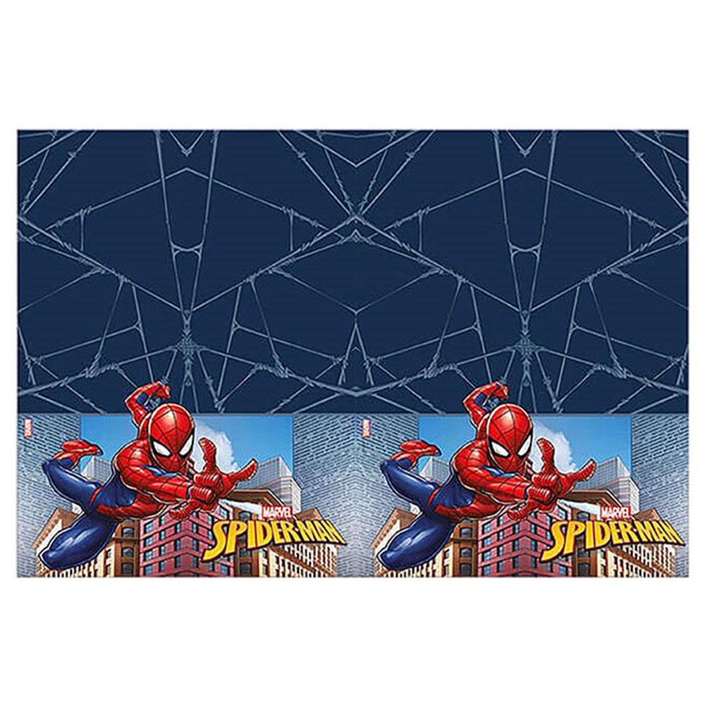 Spiderman Crime Fighter Plastik Masa Örtüsü 120x180 cm
