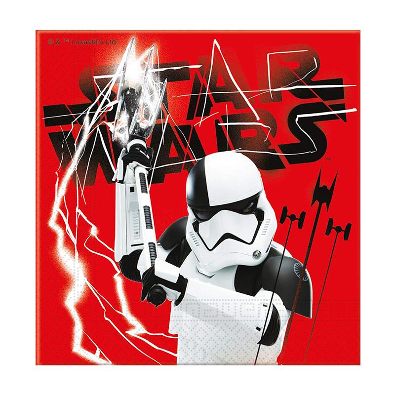 Star Wars The Last Jedi Kağıt Peçete 33x33 cm 20'li